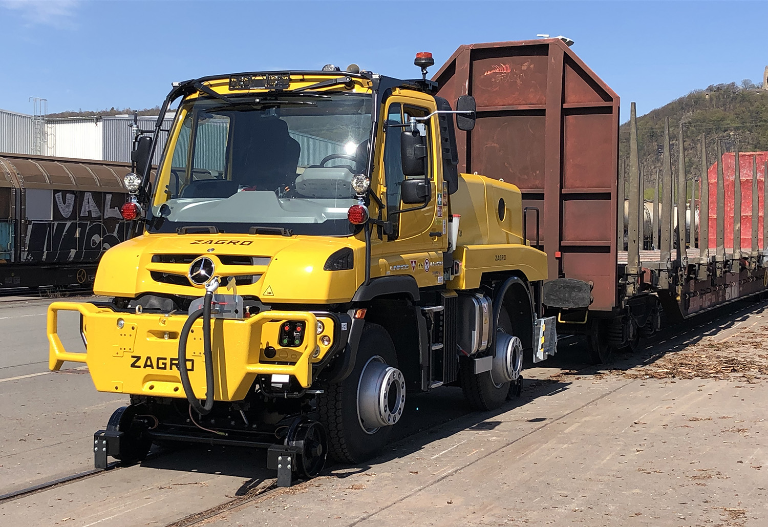 Zagro rail vehicle